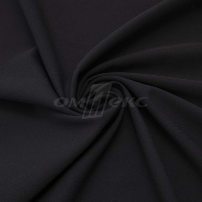 Ткань костюмная "Меган", 78%P 18%R 4%S, 205 г/м2 ш.150 см, цв-черный (Black) - купить в Ноябрьске. Цена 392.32 руб.