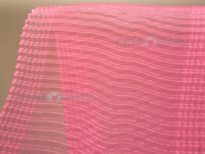 Лента капроновая "Гофре", шир. 110 мм/уп. 50 м, цвет розовый - купить в Ноябрьске. Цена: 35.60 руб.