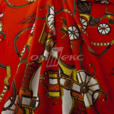 Плательная ткань "Фламенко" 16.1, 80 гр/м2, шир.150 см, принт этнический - купить в Ноябрьске. Цена 241.49 руб.