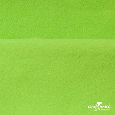 Флис DTY 15-0146, 240 г/м2, шир. 150 см, цвет зеленая свежесть - купить в Ноябрьске. Цена 640.46 руб.
