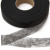 Прокладочная лента (паутинка) DF23, шир. 15 мм (боб. 100 м), цвет чёрный - купить в Ноябрьске. Цена: 1.13 руб.