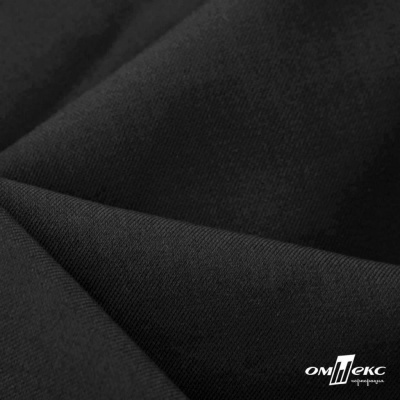 Ткань костюмная Зара, 92%P 8%S, BLACK, 200 г/м2, шир.150 см - купить в Ноябрьске. Цена 325.28 руб.