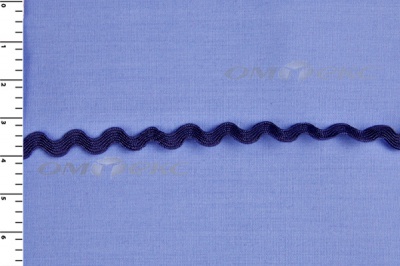 Тесьма плетеная "Вьюнчик"/т.синий - купить в Ноябрьске. Цена: 48.03 руб.