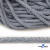 Шнур плетеный d-6 мм круглый, 70% хлопок 30% полиэстер, уп.90+/-1 м, цв.1086-голубой - купить в Ноябрьске. Цена: 588 руб.