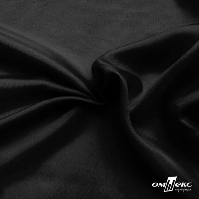 Ткань подкладочная Таффета 190Т, Middle, BLACK, 53 г/м2, шир.150 см   - купить в Ноябрьске. Цена 35.50 руб.