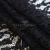 Кружевное полотно #2307, 145 гр/м2, шир.150см, цвет чёрный - купить в Ноябрьске. Цена 449.07 руб.