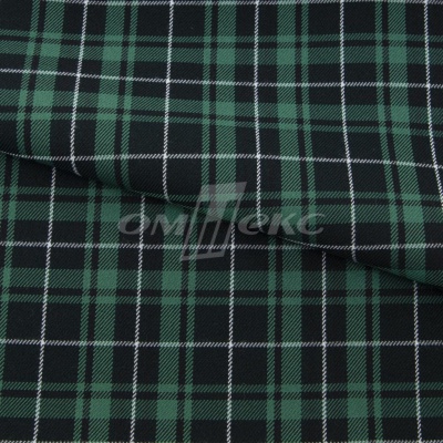 Ткань костюмная Клетка 25577, т.зеленый/зеленый./ч/бел, 230 г/м2, шир.150 см - купить в Ноябрьске. Цена 545.24 руб.
