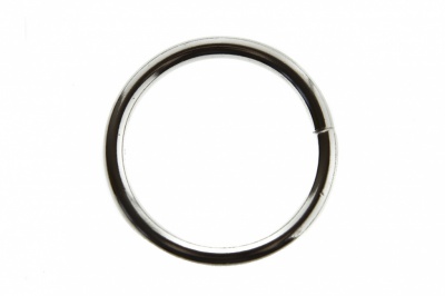 Кольцо металлическое d-3 х 32 мм, цв.-никель - купить в Ноябрьске. Цена: 3.92 руб.