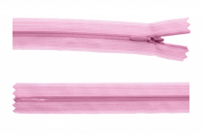 Молния потайная Т3 513, 20 см, капрон, цвет св.розовый - купить в Ноябрьске. Цена: 5.12 руб.