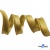 Кант атласный 136, шир. 12 мм (в упак. 65,8 м), цвет золото - купить в Ноябрьске. Цена: 433.08 руб.