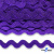 Тесьма вьюнчик 0381-0050, 5 мм/упак.33+/-1м, цвет 9530-фиолетовый - купить в Ноябрьске. Цена: 107.26 руб.