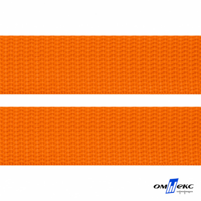Оранжевый - цв.523 - Текстильная лента-стропа 550 гр/м2 ,100% пэ шир.50 мм (боб.50+/-1 м) - купить в Ноябрьске. Цена: 797.67 руб.