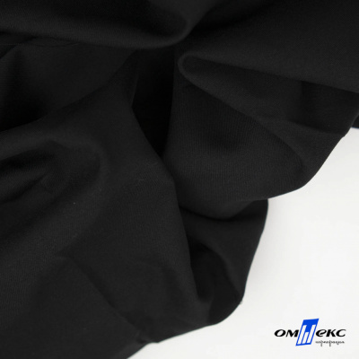 Ткань костюмная "Матте" 80% P, 16% R, 4% S, 170 г/м2, шир.150 см, цв-черный #1 - купить в Ноябрьске. Цена 376.70 руб.