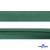 Косая бейка атласная "Омтекс" 15 мм х 132 м, цв. 056 темный зеленый - купить в Ноябрьске. Цена: 225.81 руб.