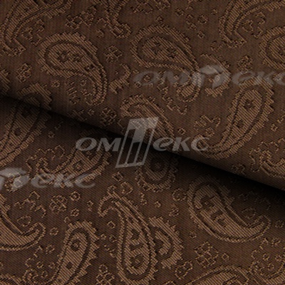 Ткань подкладочная жаккард Р14098, 19-1217/коричневый, 85 г/м2, шир. 150 см, 230T - купить в Ноябрьске. Цена 166.45 руб.