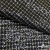 Ткань костюмная с пайетками, 100%полиэстр, 460+/-10 гр/м2, 150см #309 - цв. чёрный - купить в Ноябрьске. Цена 1 203.93 руб.
