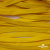 Шнур плетеный (плоский) d-12 мм, (уп.90+/-1м), 100% полиэстер, цв.269 - жёлтый - купить в Ноябрьске. Цена: 8.62 руб.