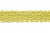 Тесьма кружевная 0621-1567, шир. 15 мм/уп. 20+/-1 м, цвет 017-жёлтый - купить в Ноябрьске. Цена: 466.97 руб.