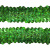 Тесьма с пайетками D4, шир. 30 мм/уп. 25+/-1 м, цвет зелёный - купить в Ноябрьске. Цена: 1 087.39 руб.