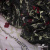 Сетка с вышивкой "Мадрид" 135 г/м2, 100% нейлон, ширина 130 см, Цвет 4/Черный - купить в Ноябрьске. Цена 980 руб.