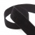Лента бархатная нейлон, шир.25 мм, (упак. 45,7м), цв.03-черный - купить в Ноябрьске. Цена: 809.01 руб.