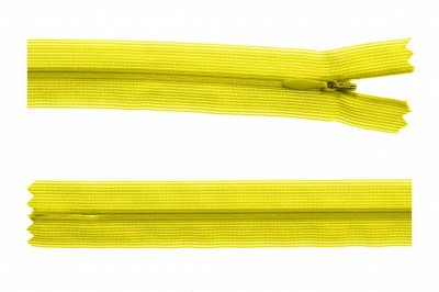 Молния потайная Т3 131, 20 см, капрон, цвет жёлтый - купить в Ноябрьске. Цена: 5.12 руб.