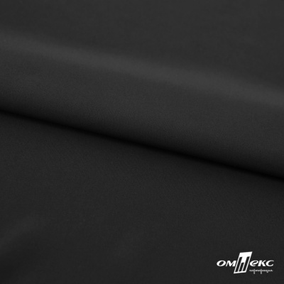 Плательная ткань "Невада", 120 гр/м2, шир.150 см, цвет чёрный - купить в Ноябрьске. Цена 254.22 руб.