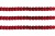 Пайетки "ОмТекс" на нитях, SILVER-BASE, 6 мм С / упак.73+/-1м, цв. 3 - красный - купить в Ноябрьске. Цена: 468.37 руб.