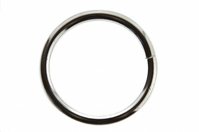 Кольцо металлическое d-38 мм, цв.-никель - купить в Ноябрьске. Цена: 4.94 руб.