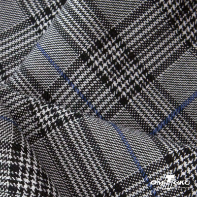 Ткань костюмная "Клер" 80% P, 16% R, 4% S, 200 г/м2, шир.150 см,#3 цв-серый/синий - купить в Ноябрьске. Цена 412.02 руб.