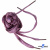 Шнурки #107-01, плоские 130 см, цв.розовый металлик - купить в Ноябрьске. Цена: 35.45 руб.