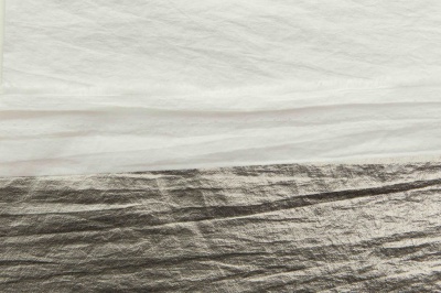 Текстильный материал "Диско"#1805 с покрытием РЕТ, 40гр/м2, 100% полиэстер, цв.6-тем.серебро - купить в Ноябрьске. Цена 412.36 руб.
