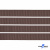 Репсовая лента 005, шир. 6 мм/уп. 50+/-1 м, цвет коричневый - купить в Ноябрьске. Цена: 88.45 руб.