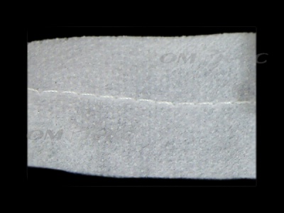 WS7225-прокладочная лента усиленная швом для подгиба 30мм-белая (50м) - купить в Ноябрьске. Цена: 16.71 руб.