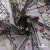 Сетка с вышивкой "Мадрид" 135 г/м2, 100% нейлон, ширина 130 см, Цвет 4/Черный - купить в Ноябрьске. Цена 980 руб.