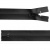 Молния водонепроницаемая PVC Т-7, 18 см, неразъемная, цвет чёрный - купить в Ноябрьске. Цена: 21.41 руб.
