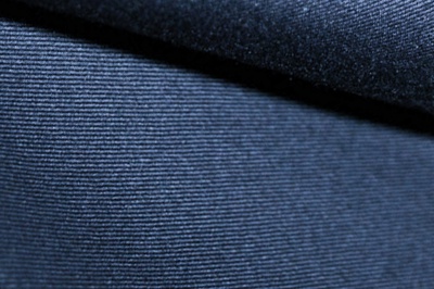 Ткань костюмная 8874/3, цвет темно-синий, 100% полиэфир - купить в Ноябрьске. Цена 433.60 руб.