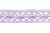Тесьма кружевная 0621-1855, шир. 18 мм/уп. 20+/-1 м, цвет 107-фиолет - купить в Ноябрьске. Цена: 466.97 руб.