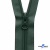 Спиральная молния Т5 890, 80 см, автомат, цвет т.зелёный - купить в Ноябрьске. Цена: 16.61 руб.