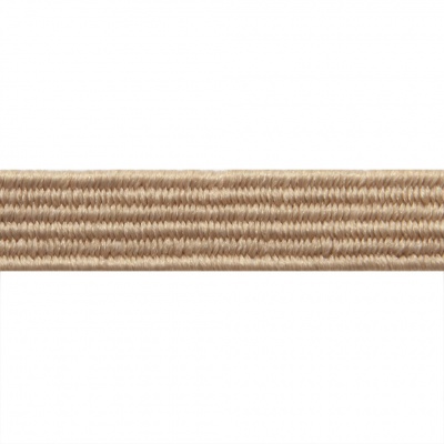 Резиновые нити с текстильным покрытием, шир. 6 мм ( упак.30 м/уп), цв.- 97-бежевый - купить в Ноябрьске. Цена: 152.05 руб.