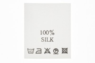 Состав и уход 100% Silk 200 шт - купить в Ноябрьске. Цена: 232.29 руб.