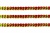 Пайетки "ОмТекс" на нитях, CREAM, 6 мм С / упак.73+/-1м, цв. 96 - красный - купить в Ноябрьске. Цена: 484.77 руб.