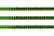 Пайетки "ОмТекс" на нитях, SILVER-BASE, 6 мм С / упак.73+/-1м, цв. 4 - зеленый - купить в Ноябрьске. Цена: 484.77 руб.