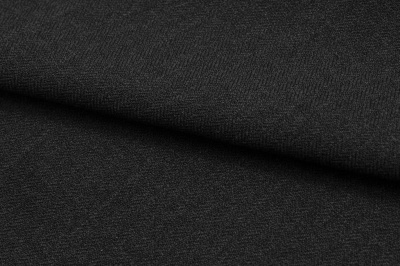 Ткань костюмная 21699 1144/1178, 236 гр/м2, шир.150см, цвет чёрный - купить в Ноябрьске. Цена 455.40 руб.
