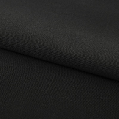 Костюмная ткань с вискозой "Меган", 210 гр/м2, шир.150см, цвет чёрный - купить в Ноябрьске. Цена 382.42 руб.