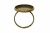 Заготовка для рукоделия металлическая фигурная для кольца 15мм - купить в Ноябрьске. Цена: 7.44 руб.