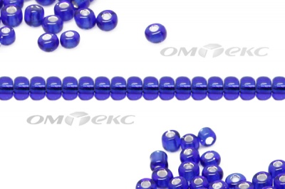 Бисер (SL) 11/0 ( упак.100 гр) цв.28 - синий - купить в Ноябрьске. Цена: 53.34 руб.