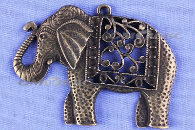Декоративный элемент для творчества из металла "Слон"  - купить в Ноябрьске. Цена: 26.66 руб.