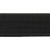 Резинка 25 мм Тканая, 13,75 гр/п.м, (бобина 25 +/-0,5 м) - черная  - купить в Ноябрьске. Цена: 11.67 руб.