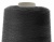 Швейные нитки (армированные) 28S/2, нам. 2 500 м, цвет чёрный - купить в Ноябрьске. Цена: 139.91 руб.